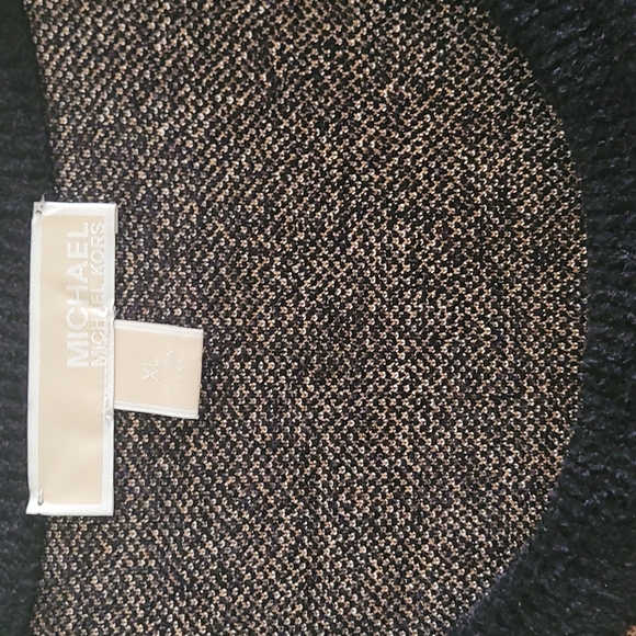 Michael Kors leopard print short sleeve sweater - Picture 2 of 3